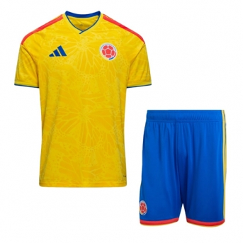 Billige Fotballdrakt Colombia Replika Hjemmedraktsett Barn VM 2026 Kortermet (med bukser)